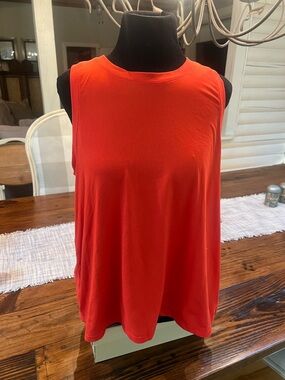 Kyodan Bright Red Sleeveless Tank Top